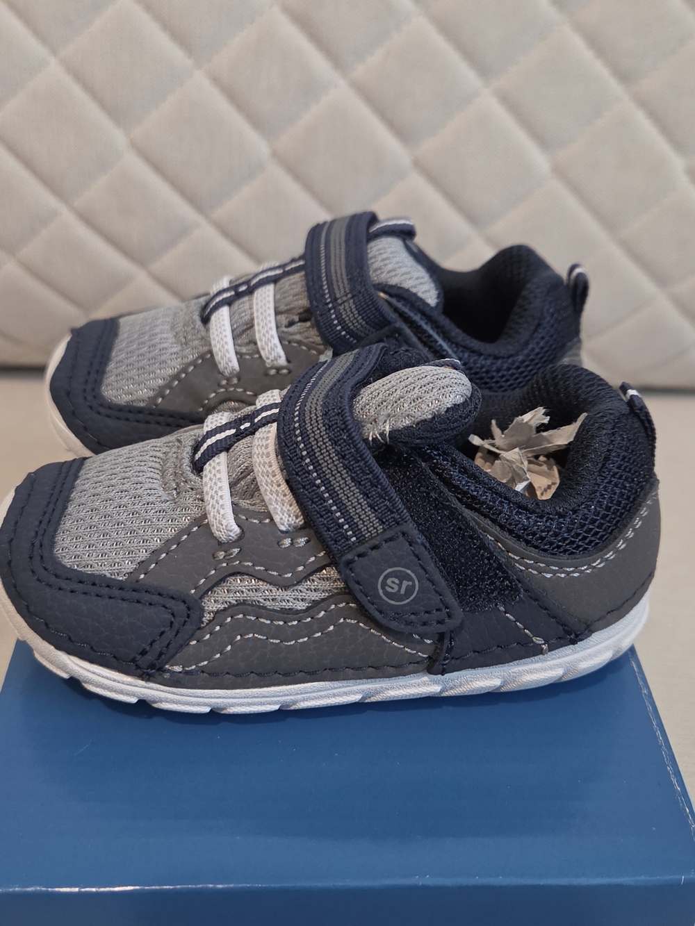 Stride Rite Toddler Sneakers - Navy & Gray